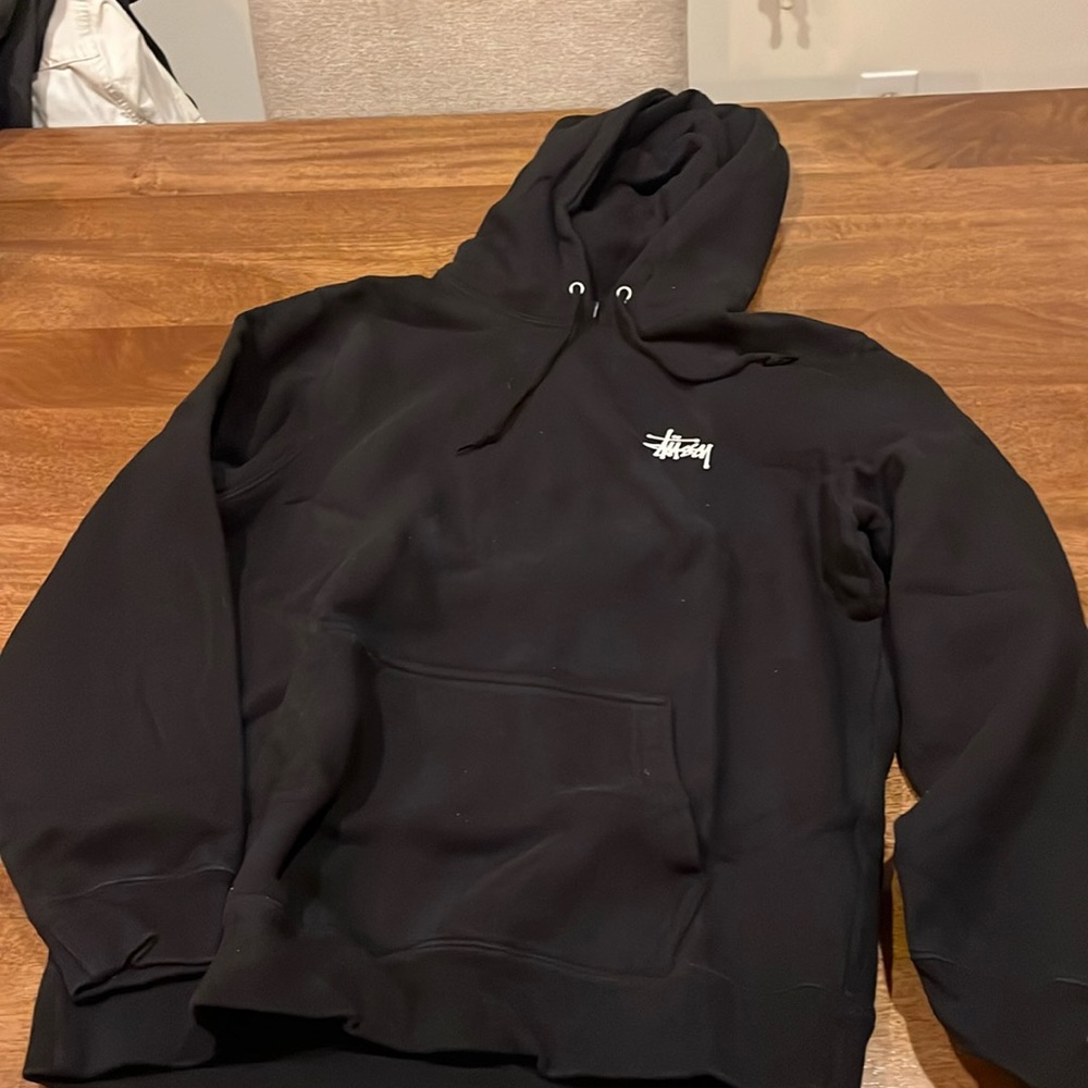 Stussy Size Medium Black Hoodie